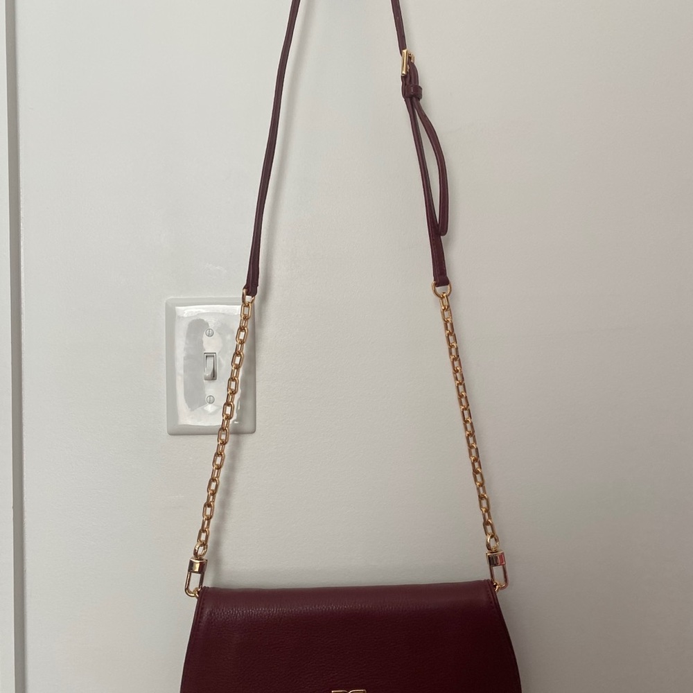 Tory Burch crossbody bag (deep burgundy) - Picture 2 of 6